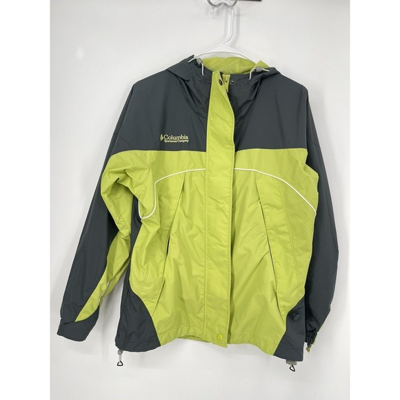 Columbia Core Interchange Women  Coat 2‎ In 1 Size Small Green - Picture 1 of 6